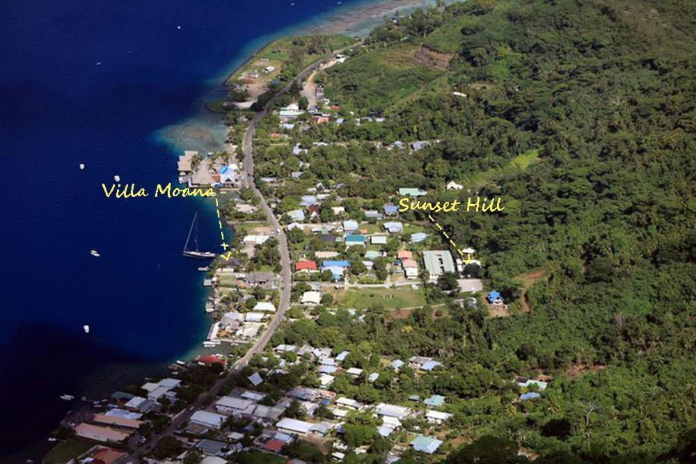 Sunset Hill Lodge Bora Bora Bagian luar foto
