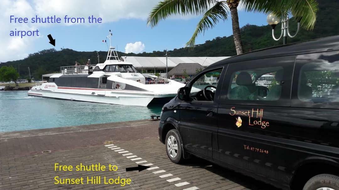 Sunset Hill Lodge Bora Bora Bagian luar foto
